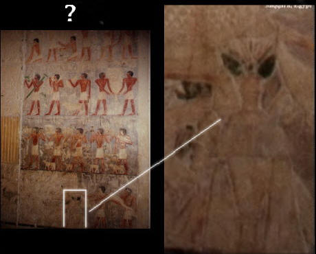 Hieróglifos de Abydos.  Helicópteros dos Antigos egípcios