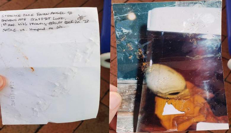 American afirma ter encontrado uma fotografia alienígena