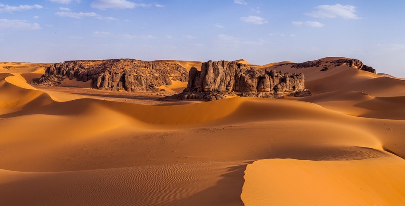 Arqueólogos descobriram os restos antigos de peixes no deserto do Saara