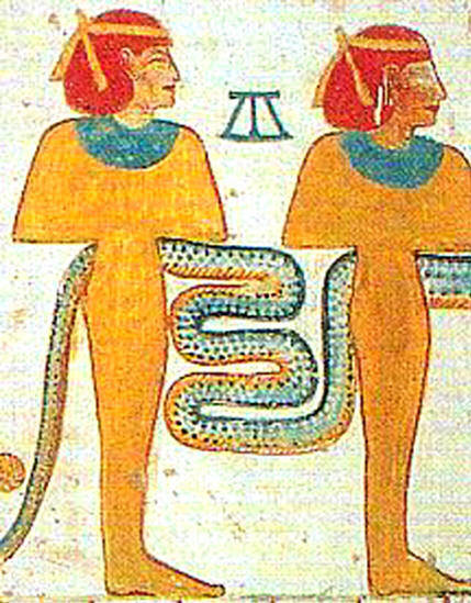 a deusa ruiva, da tumba do faraó Merneptah