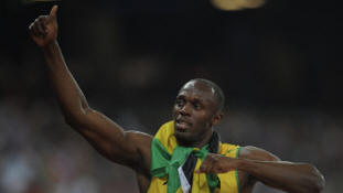 Atleta jamaicano Usain Bolt. Arquivo