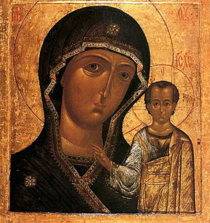 Dez maravilhas do ícone de Kazan da mãe de Deus