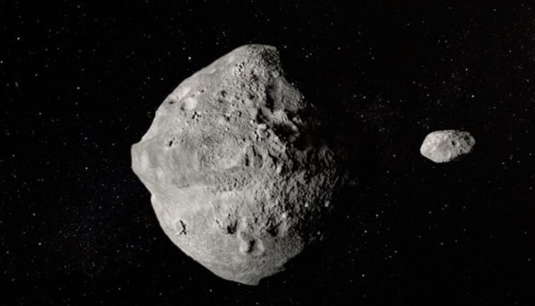Um asteróide binário voou perto da Terra a uma velocidade de 25.000 km / h 