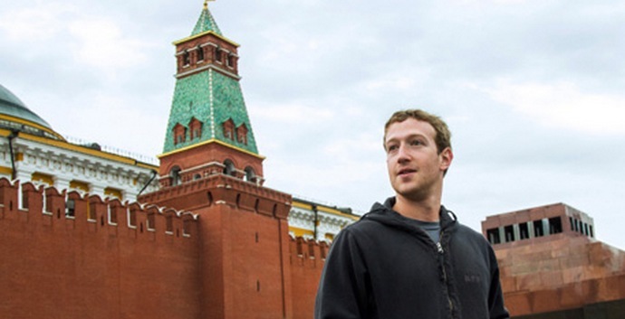 O Facebook não é para russos!