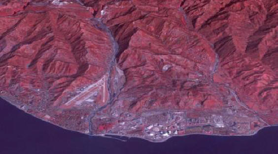 Foto da órbita: Sochi e outras cidades olímpicas