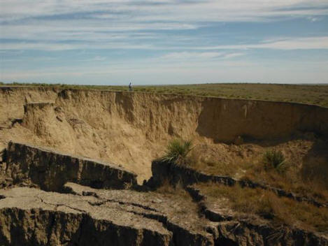 Falha gigante no Kansas