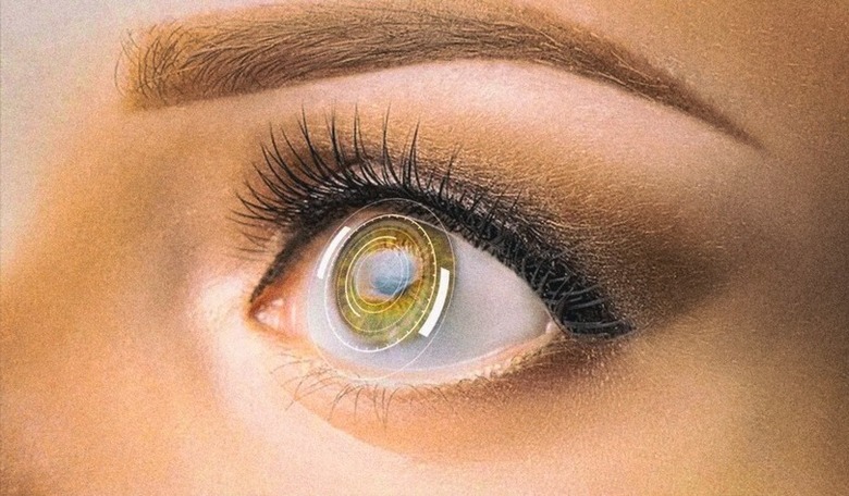 Olhos com função de zoom