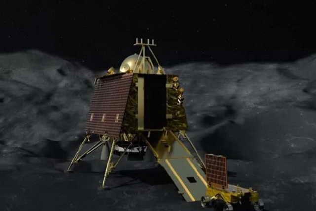 A Índia encontrou um veículo espacial lunar