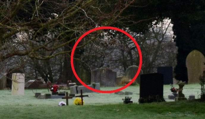 A Internet voou em torno de uma misteriosa foto fantasmagórica