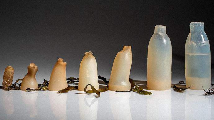 Os islandeses criaram garrafas comestíveis que não entopem a natureza