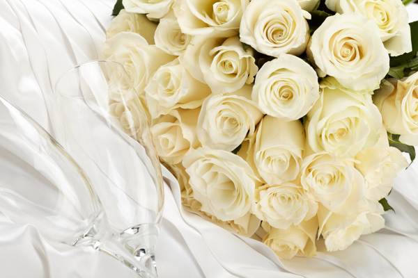 por que eles dão rosas brancas 