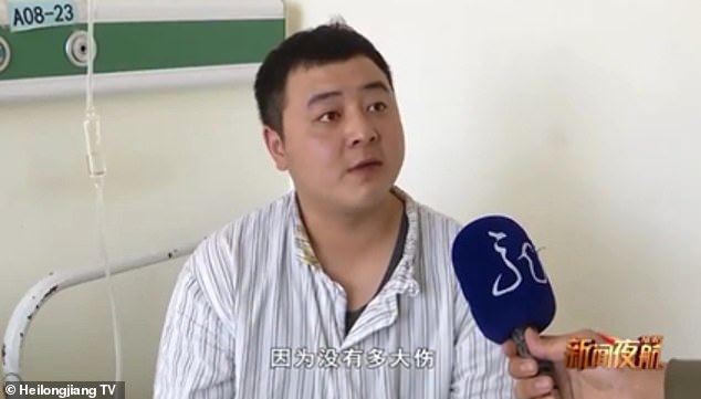 Um homem chinês viveu com um dente no nariz por 20 anos