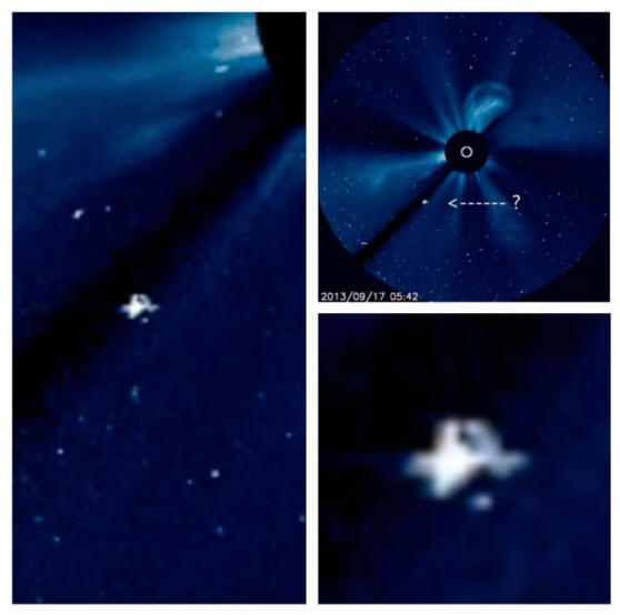 A sonda na foto do Sol da NASA?