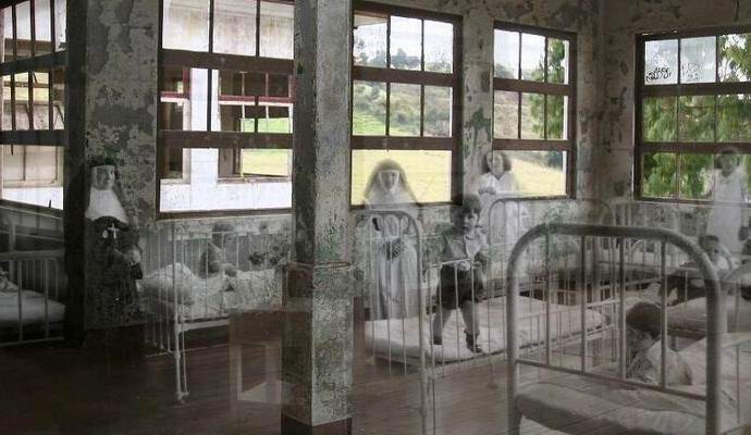 Adolescentes da Costa Rica filmaram um fantasma em um sanatório abandonado