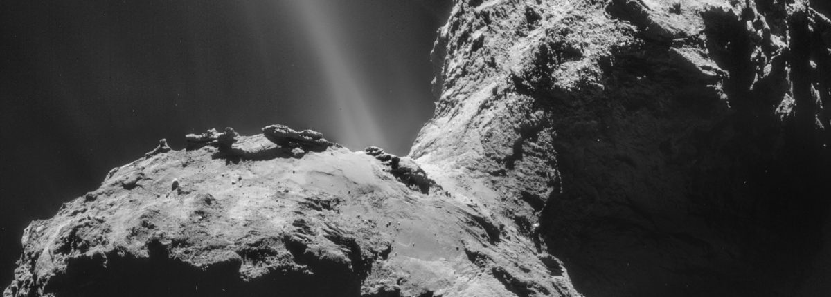 Surpresas de gelo do cometa Churyumov-Gerasimenko 