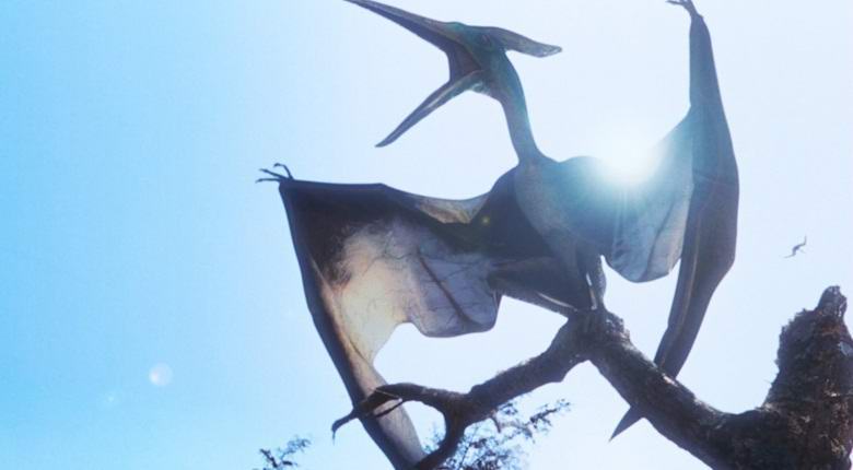 O reptiliano voador aterroriza os habitantes de Chicago