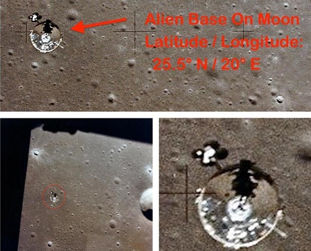 A lua é a base secreta dos alienígenas