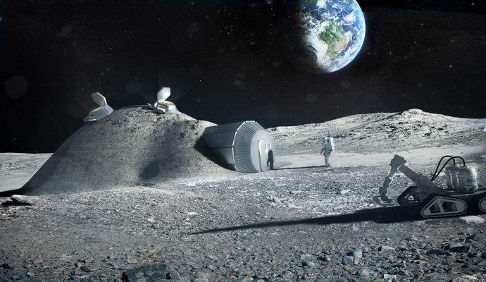 A base lunar custará aos americanos mais barato do que um porta-aviões?