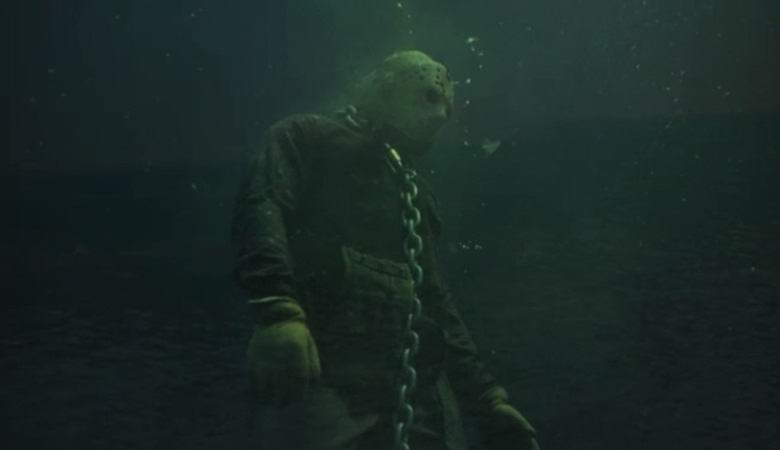 No fundo do lago e de repente - um monumento ao serial killer místico