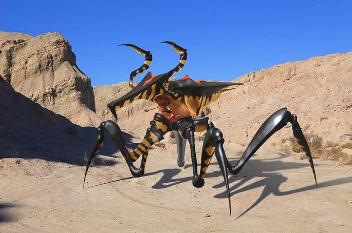 O entomologista decifrou em fotografias da superfície de Marte
