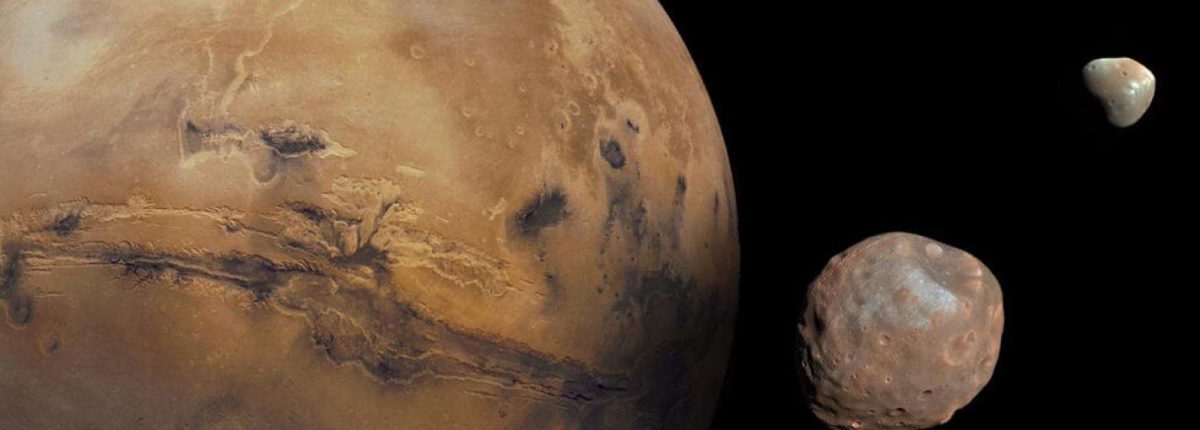 Um asteróide caiu em Marte, e então seus satélites apareceram 