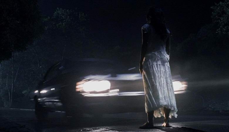 Na estrada russa, eles atiraram em um fantasma, visível apenas sob os faróis