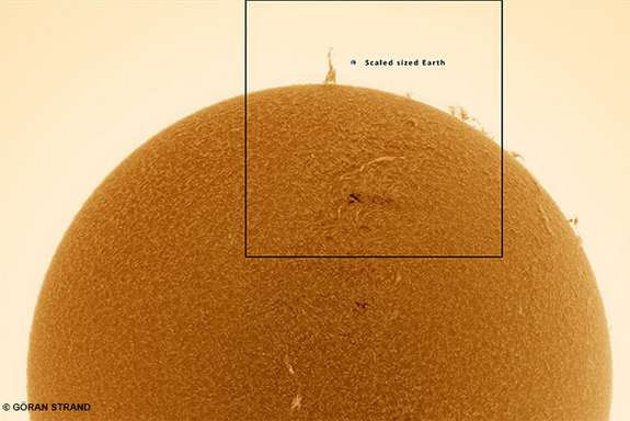 No sol é descoberto