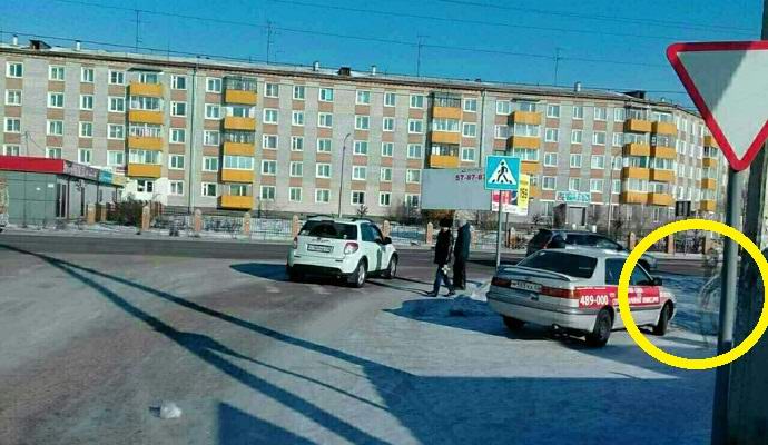 Na rua de Ulan-Ude fotografou um fantasma?