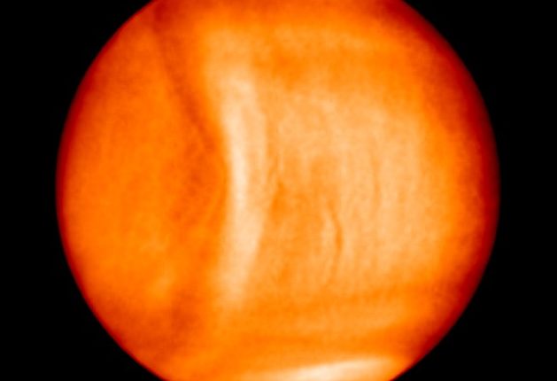Uma incrível onda gravitacional é registrada em Vênus 