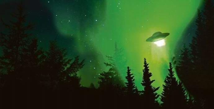 Um OVNI verde brilhou sobre a Transbaikalia