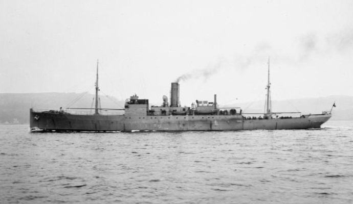 Encontrou um submarino afundado durante a Primeira Guerra Mundial