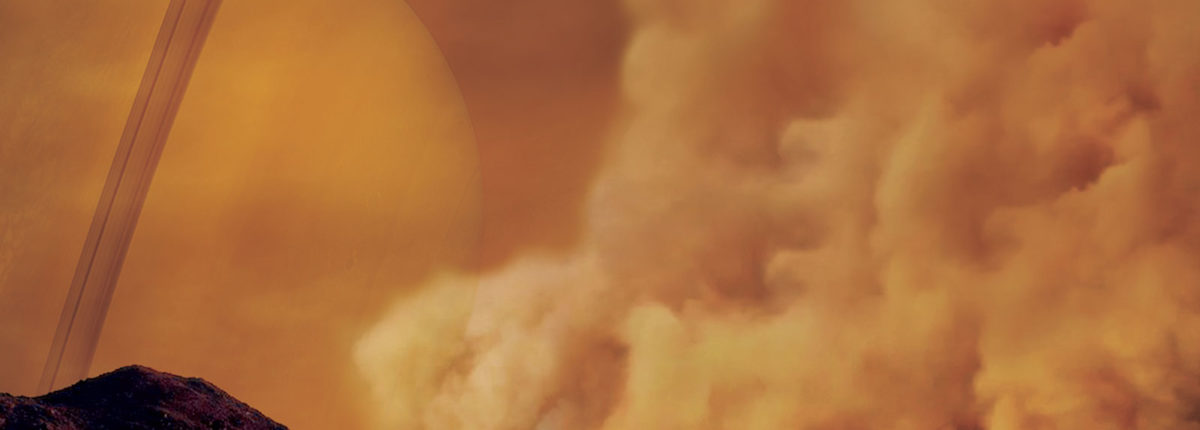 NASA apresenta as primeiras imagens de uma tempestade de areia em Titã 