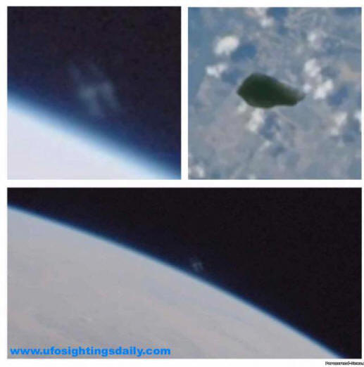 UFOs incomuns em órbita da Terra