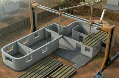 Nova impressora 3D construirá uma casa em 24 horas
