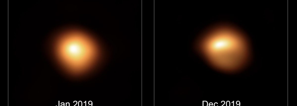 Telescópio extra grande captura blecaute sem precedentes de Betelgeuse 