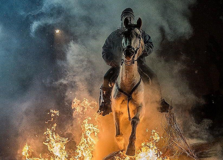 Festival do fogo na Espanha ou