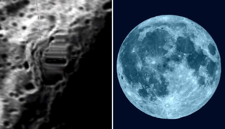 Uma enorme anomalia simétrica descoberta na lua