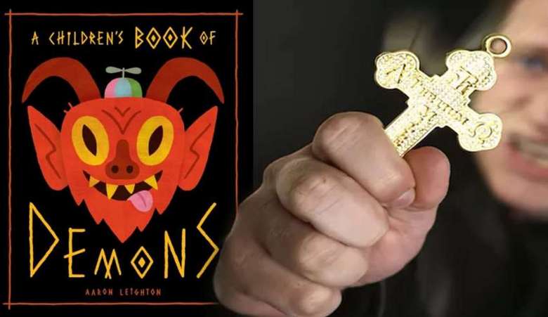 Condenando o livro demoníaco para crianças ...