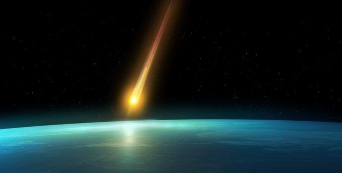 A queda de um meteorito reivindicou uma vida humana
