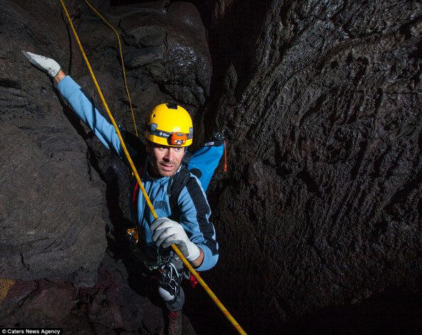 Uma enorme rede de cavernas vulcânicas descobertas perto de Washington