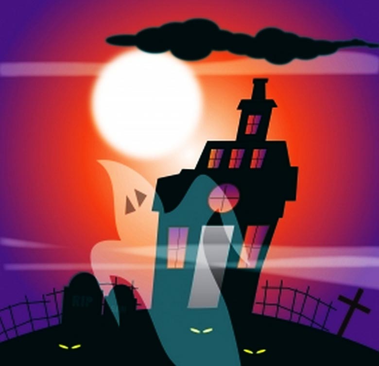 Os fantasmas do castelo de Ripley brincam com uma máquina do tempo