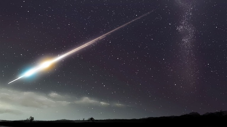 Cientistas russos descobriram um mineral alienígena único em um meteorito