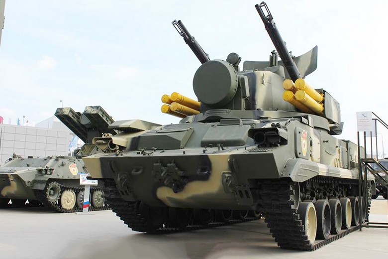 Armas avançadas russas, inclusive contra drones