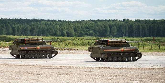 A Rússia introduziu um robô tanque