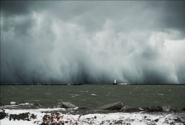 Anomalia da tempestade de neve nos EUA, tempestade