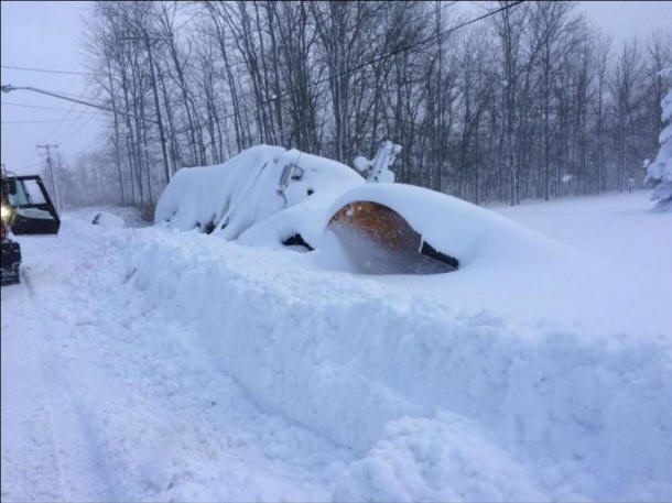 Anomalia da tempestade de neve nos EUA, tempestade