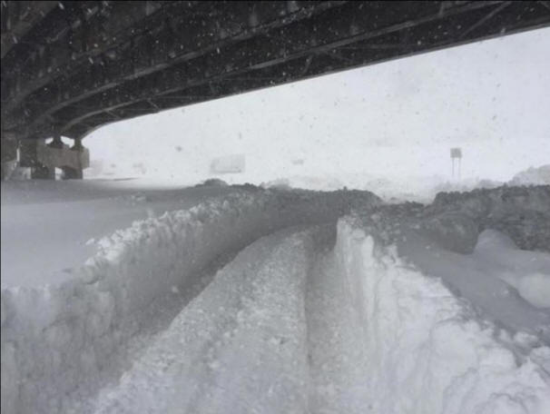 Anomalia da tempestade de neve nos EUA, tempestade