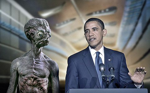 O governo dos EUA colabora com alienígenas?