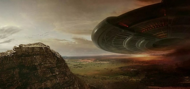 O piloto soviético recebeu a tarefa de fotografar um OVNI