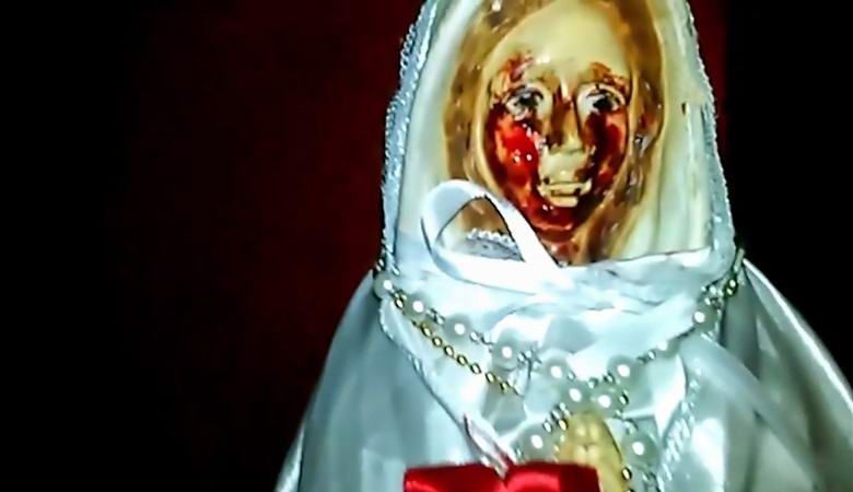 Estátua da Virgem Maria na Argentina